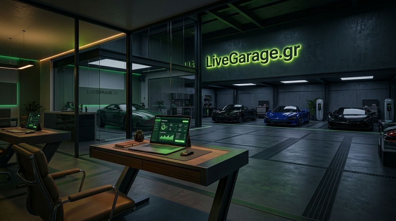 LiveGarage dashboard